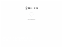 Tablet Screenshot of bossotel.com.tr